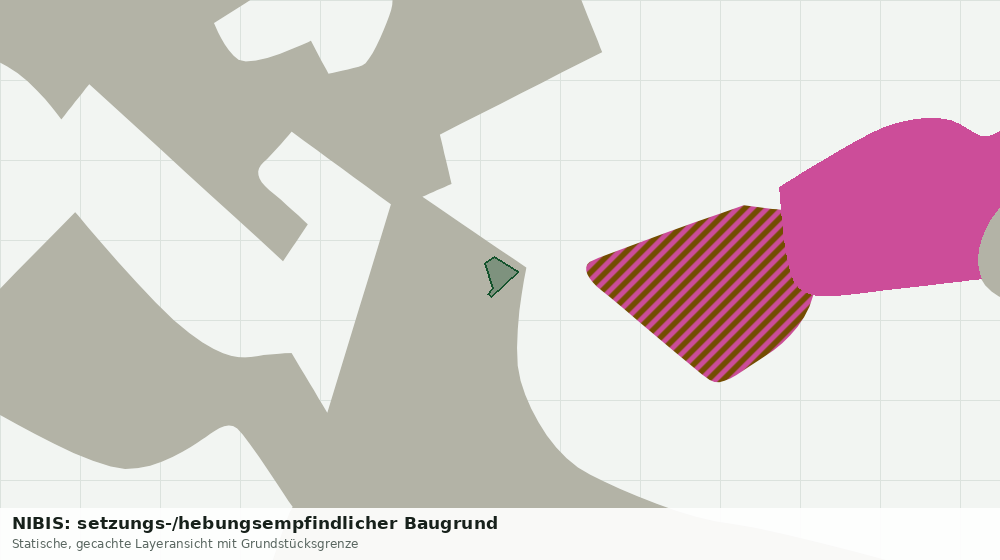 Statische Kartenansicht: NIBIS: setzungs-/hebungsempfindlicher Baugrund