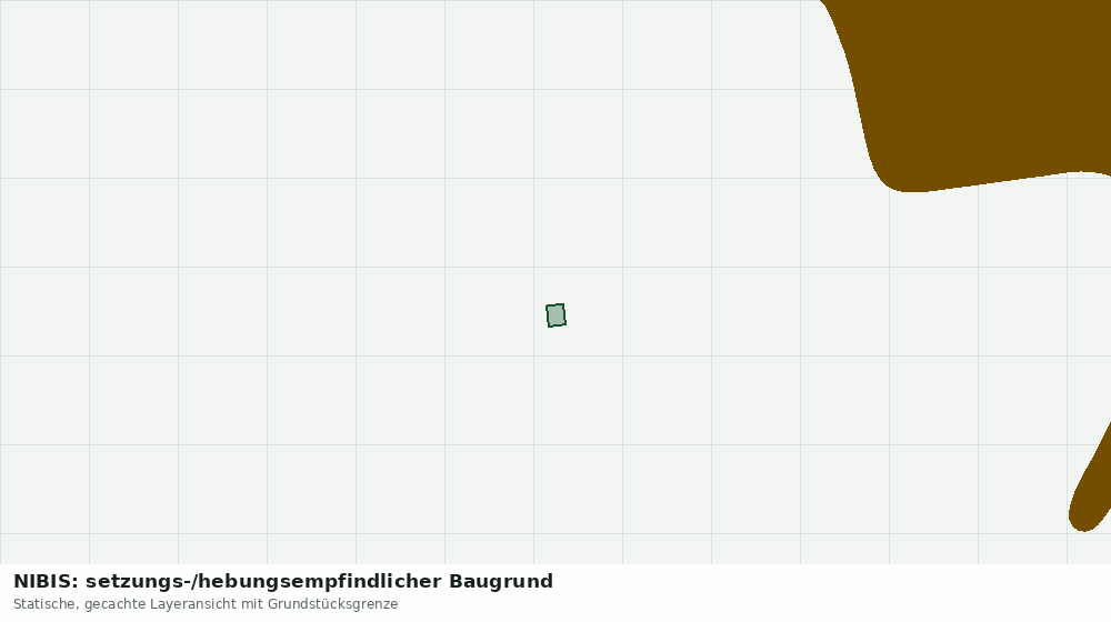 Statische Kartenansicht: NIBIS: setzungs-/hebungsempfindlicher Baugrund