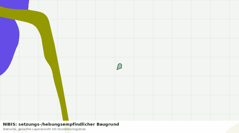 Statische Kartenansicht: NIBIS: setzungs-/hebungsempfindlicher Baugrund