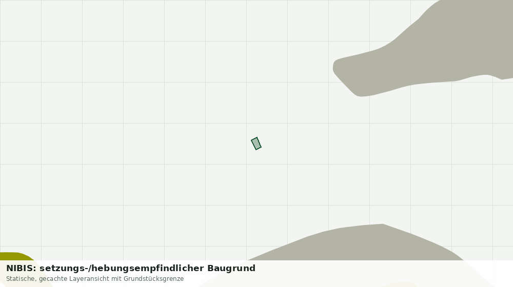Statische Kartenansicht: NIBIS: setzungs-/hebungsempfindlicher Baugrund