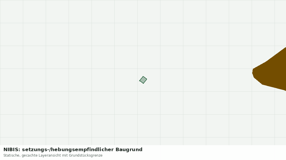 Statische Kartenansicht: NIBIS: setzungs-/hebungsempfindlicher Baugrund