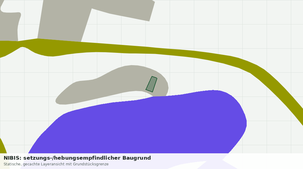 Statische Kartenansicht: NIBIS: setzungs-/hebungsempfindlicher Baugrund