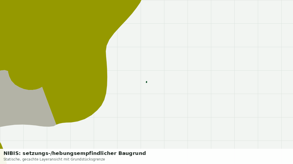 Statische Kartenansicht: NIBIS: setzungs-/hebungsempfindlicher Baugrund