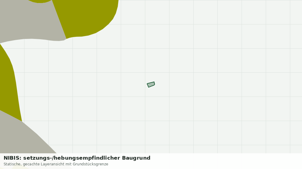 Statische Kartenansicht: NIBIS: setzungs-/hebungsempfindlicher Baugrund