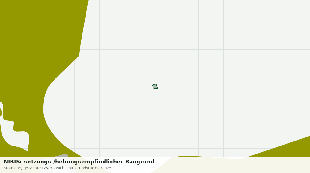 Statische Kartenansicht: NIBIS: setzungs-/hebungsempfindlicher Baugrund