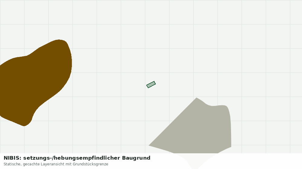 Statische Kartenansicht: NIBIS: setzungs-/hebungsempfindlicher Baugrund