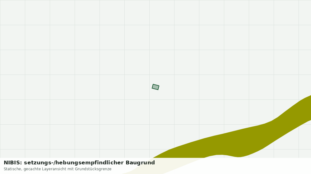 Statische Kartenansicht: NIBIS: setzungs-/hebungsempfindlicher Baugrund