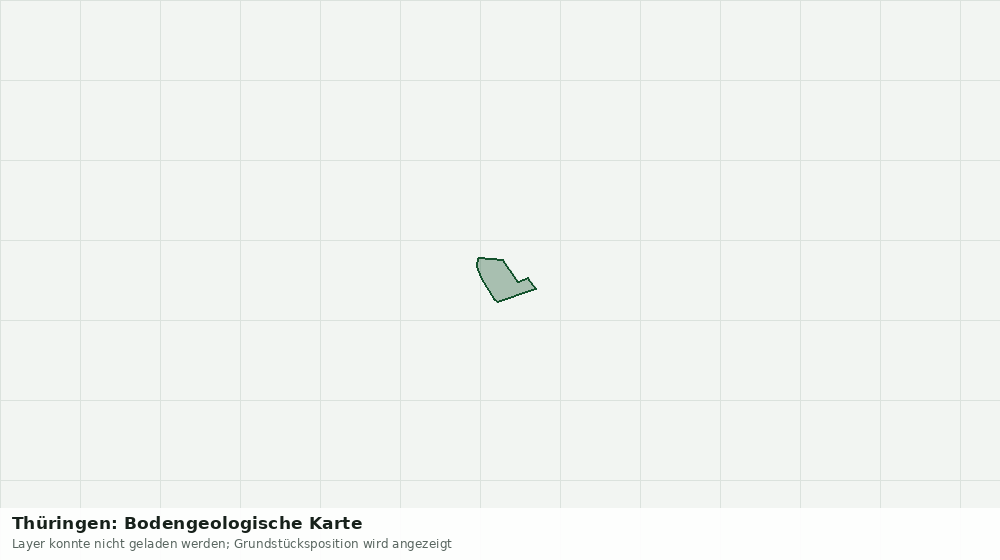 Statische Kartenansicht: Thüringen: Bodengeologische Karte