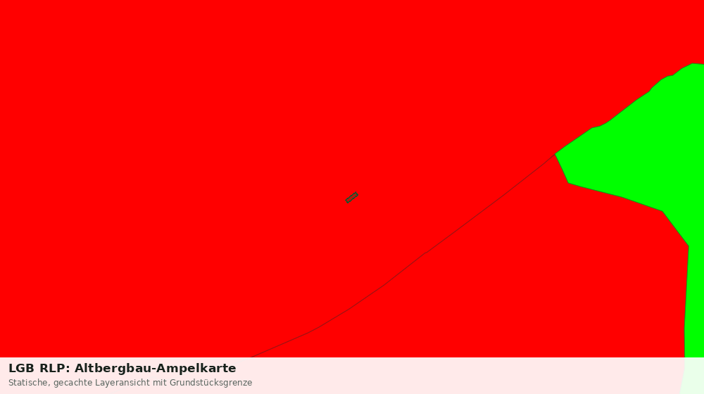 Statische Kartenansicht: LGB RLP: Altbergbau-Ampelkarte