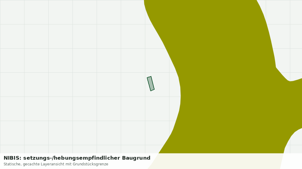 Statische Kartenansicht: NIBIS: setzungs-/hebungsempfindlicher Baugrund