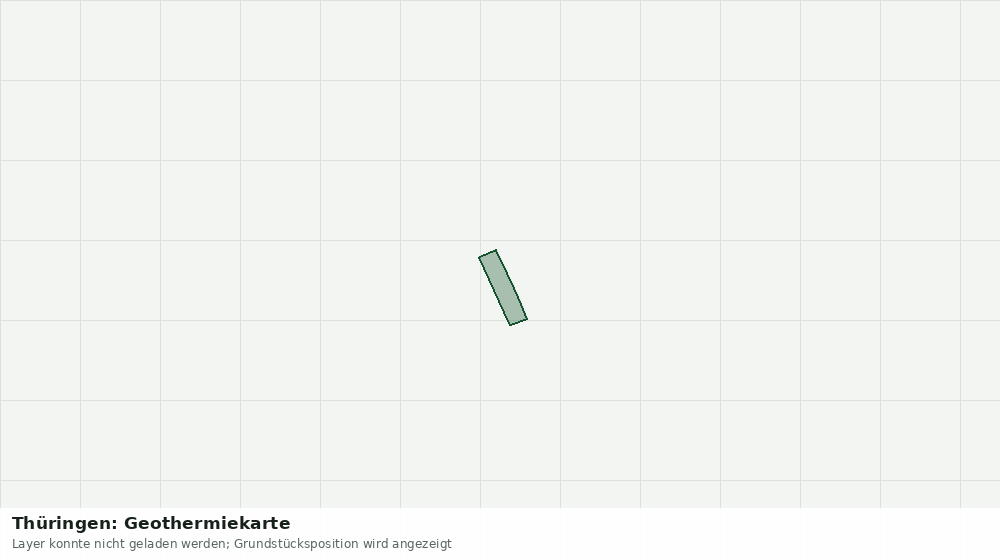 Statische Kartenansicht: Thüringen: Geothermiekarte