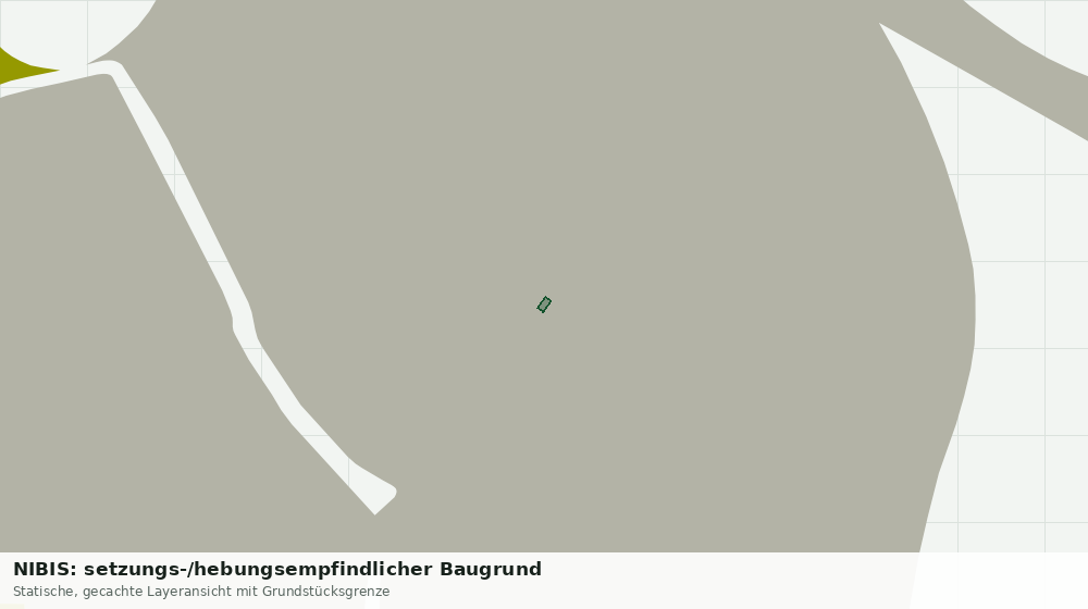 Statische Kartenansicht: NIBIS: setzungs-/hebungsempfindlicher Baugrund