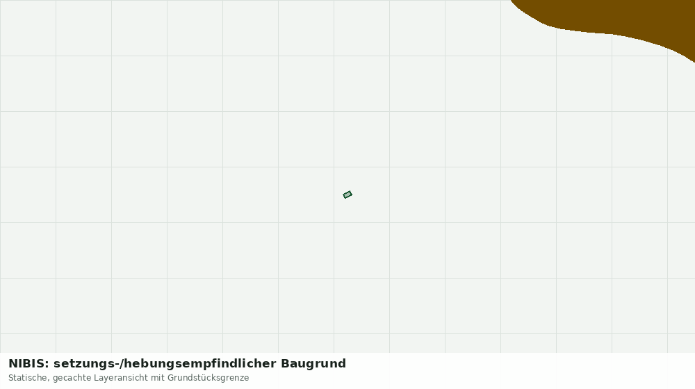 Statische Kartenansicht: NIBIS: setzungs-/hebungsempfindlicher Baugrund