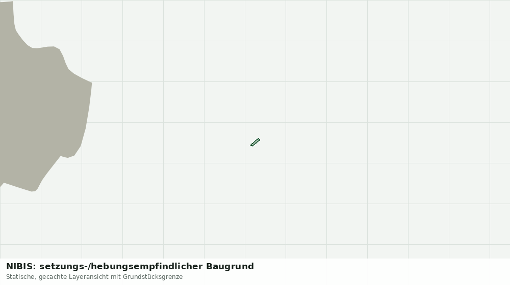 Statische Kartenansicht: NIBIS: setzungs-/hebungsempfindlicher Baugrund