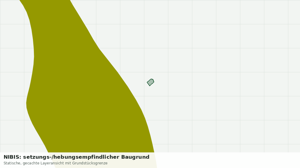 Statische Kartenansicht: NIBIS: setzungs-/hebungsempfindlicher Baugrund