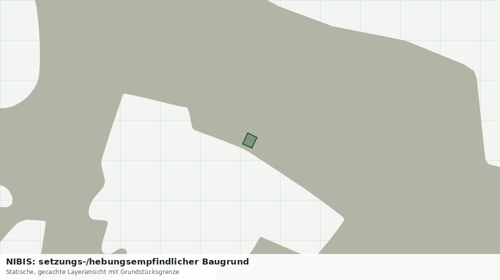 Statische Kartenansicht: NIBIS: setzungs-/hebungsempfindlicher Baugrund