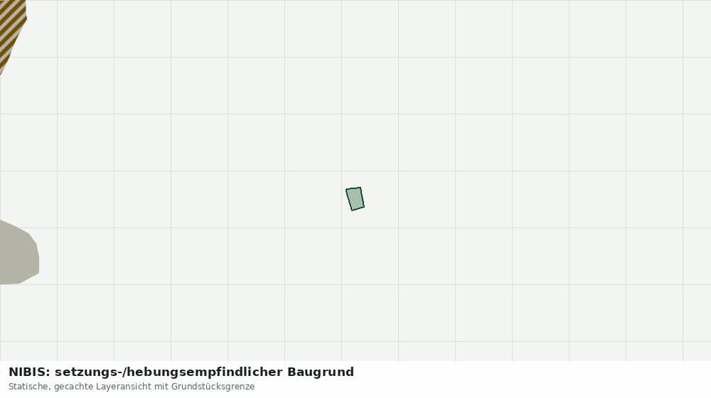 Statische Kartenansicht: NIBIS: setzungs-/hebungsempfindlicher Baugrund