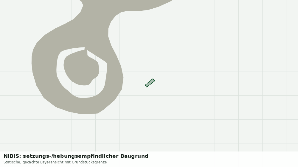 Statische Kartenansicht: NIBIS: setzungs-/hebungsempfindlicher Baugrund