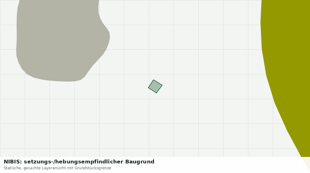 Statische Kartenansicht: NIBIS: setzungs-/hebungsempfindlicher Baugrund
