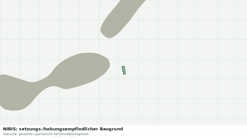 Statische Kartenansicht: NIBIS: setzungs-/hebungsempfindlicher Baugrund