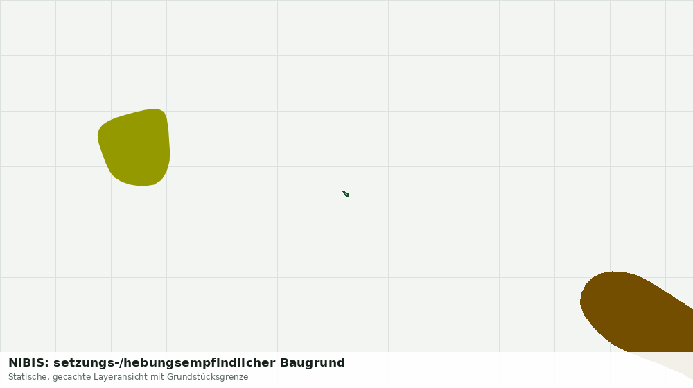 Statische Kartenansicht: NIBIS: setzungs-/hebungsempfindlicher Baugrund