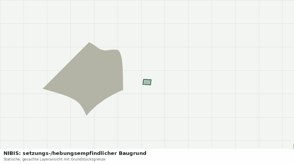 Statische Kartenansicht: NIBIS: setzungs-/hebungsempfindlicher Baugrund