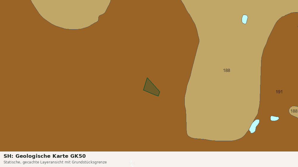Statische Kartenansicht: SH: Geologische Karte GK50