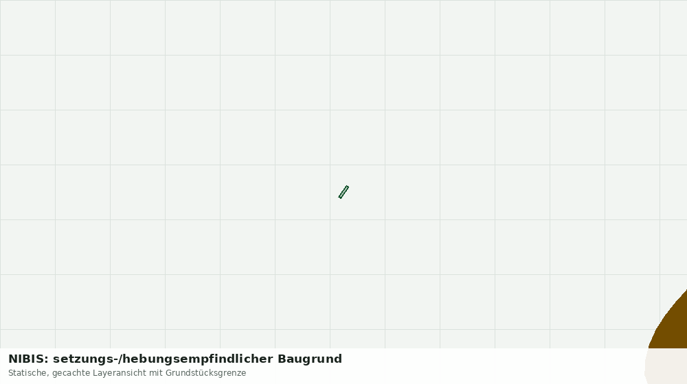 Statische Kartenansicht: NIBIS: setzungs-/hebungsempfindlicher Baugrund