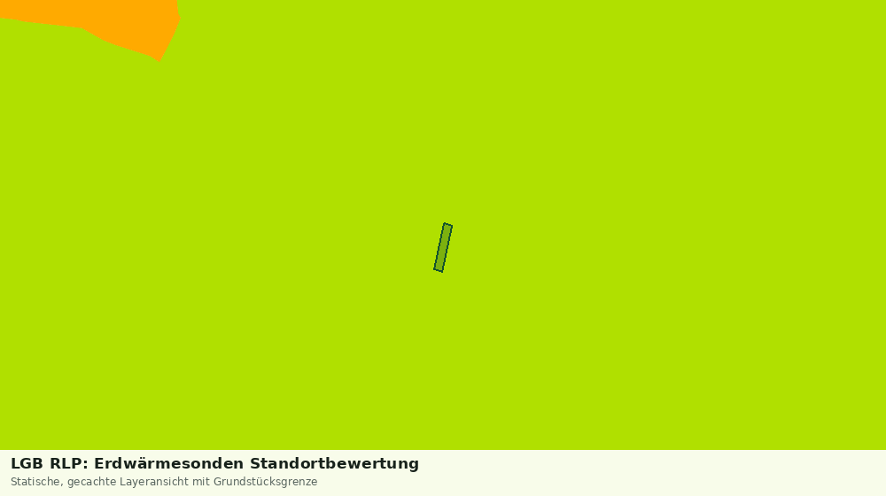 Statische Kartenansicht: LGB RLP: Erdwärmesonden Standortbewertung