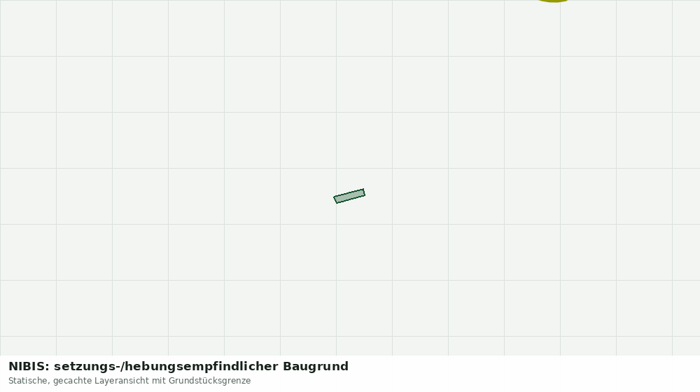 Statische Kartenansicht: NIBIS: setzungs-/hebungsempfindlicher Baugrund