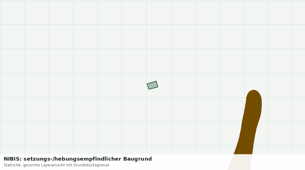 Statische Kartenansicht: NIBIS: setzungs-/hebungsempfindlicher Baugrund