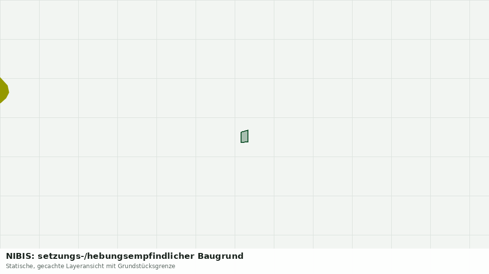 Statische Kartenansicht: NIBIS: setzungs-/hebungsempfindlicher Baugrund
