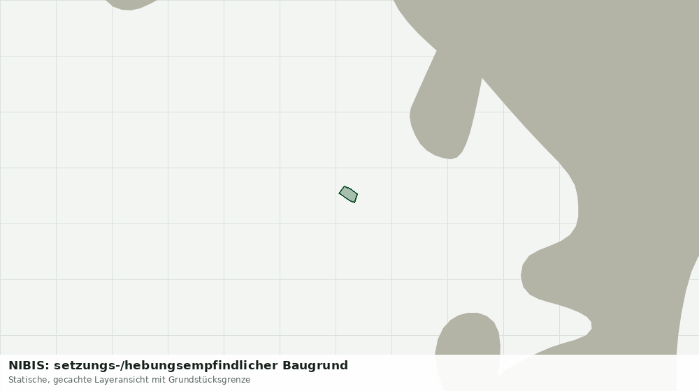 Statische Kartenansicht: NIBIS: setzungs-/hebungsempfindlicher Baugrund