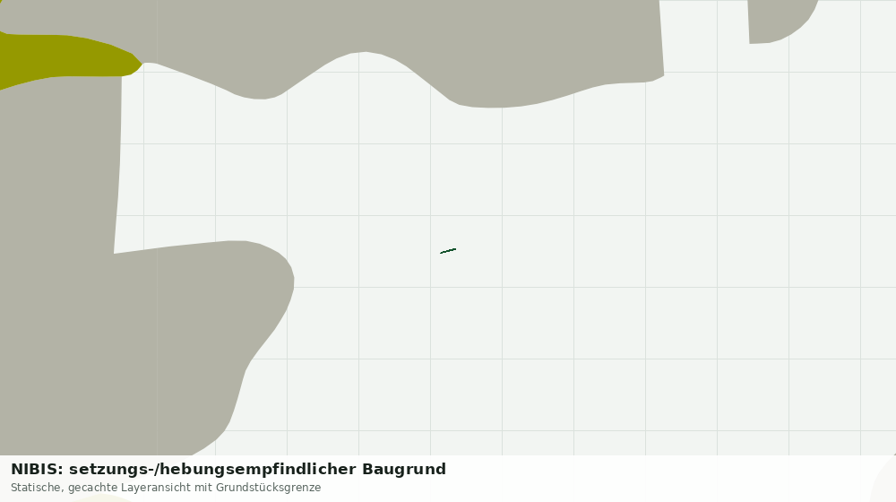 Statische Kartenansicht: NIBIS: setzungs-/hebungsempfindlicher Baugrund