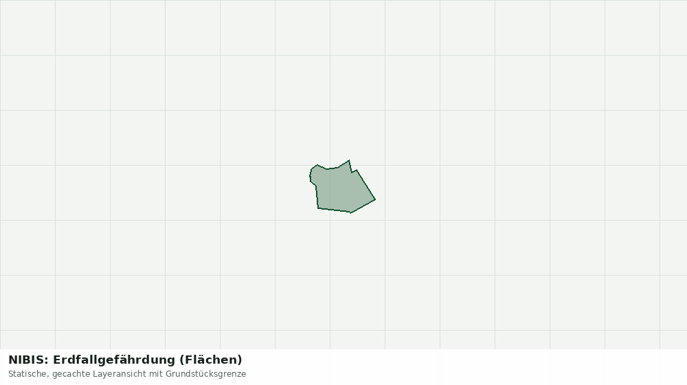 Statische Kartenansicht: NIBIS: Erdfallgefährdung (Flächen)
