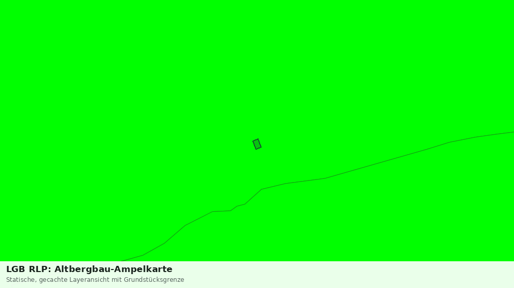 Statische Kartenansicht: LGB RLP: Altbergbau-Ampelkarte