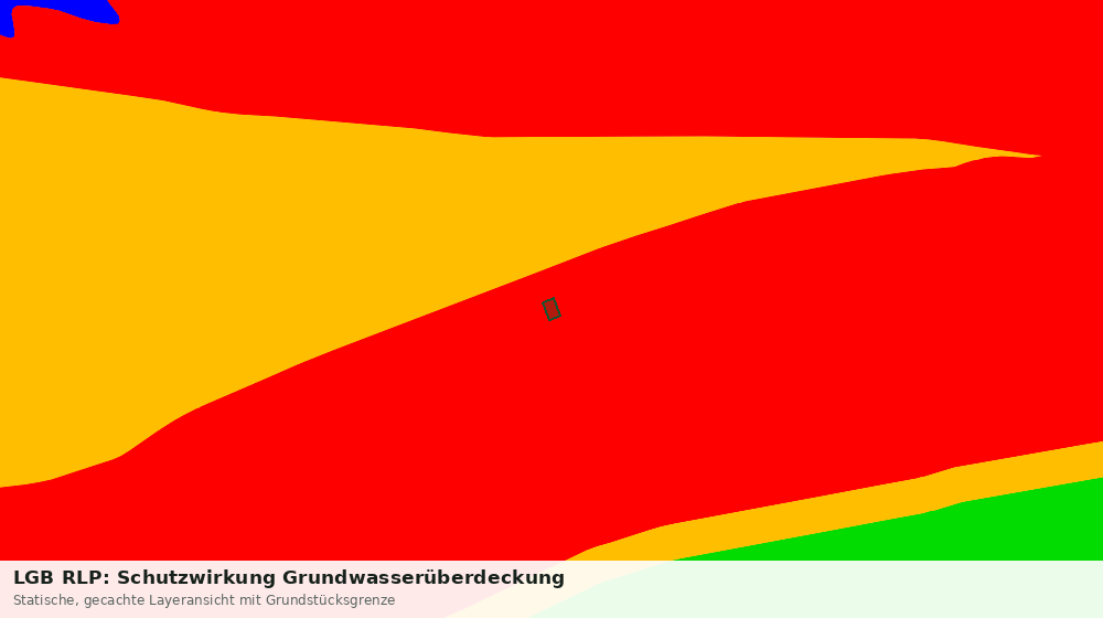 Statische Kartenansicht: LGB RLP: Schutzwirkung Grundwasserüberdeckung