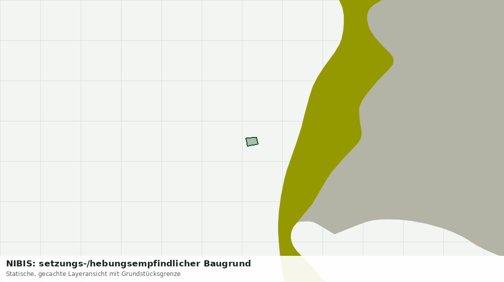 Statische Kartenansicht: NIBIS: setzungs-/hebungsempfindlicher Baugrund