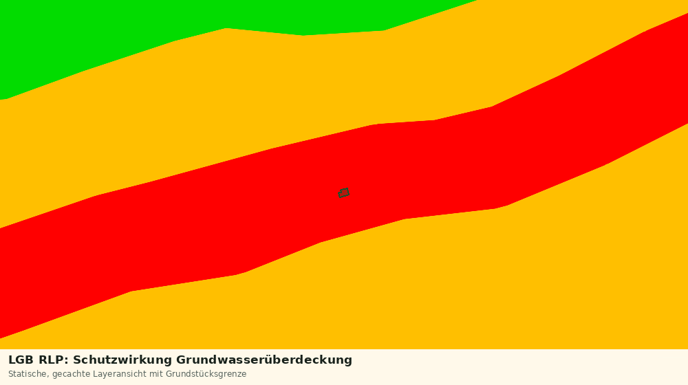Statische Kartenansicht: LGB RLP: Schutzwirkung Grundwasserüberdeckung