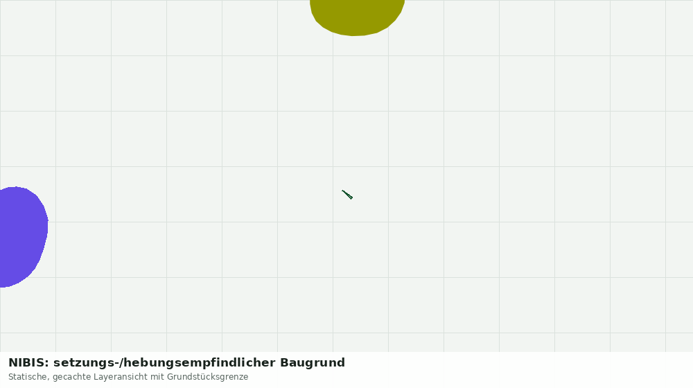 Statische Kartenansicht: NIBIS: setzungs-/hebungsempfindlicher Baugrund