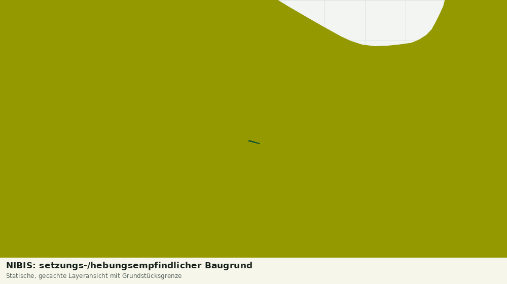 Statische Kartenansicht: NIBIS: setzungs-/hebungsempfindlicher Baugrund
