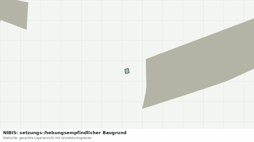 Statische Kartenansicht: NIBIS: setzungs-/hebungsempfindlicher Baugrund