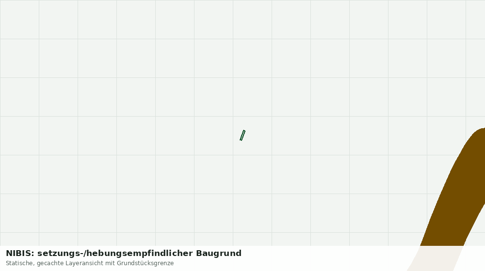 Statische Kartenansicht: NIBIS: setzungs-/hebungsempfindlicher Baugrund