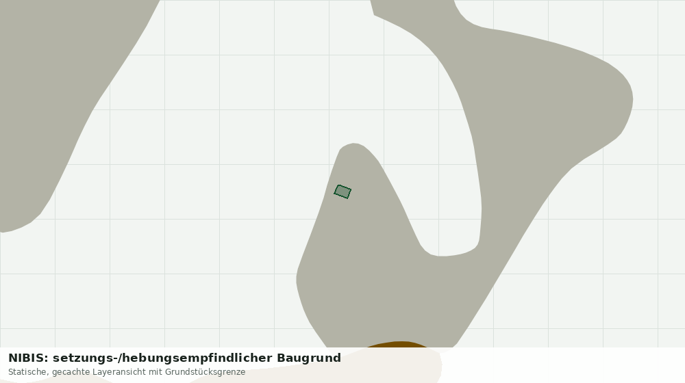Statische Kartenansicht: NIBIS: setzungs-/hebungsempfindlicher Baugrund