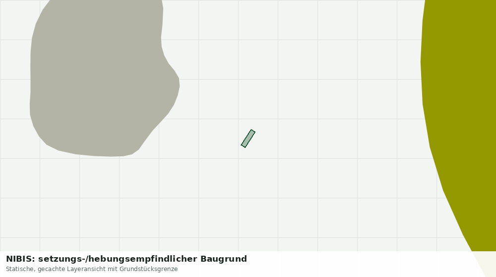 Statische Kartenansicht: NIBIS: setzungs-/hebungsempfindlicher Baugrund