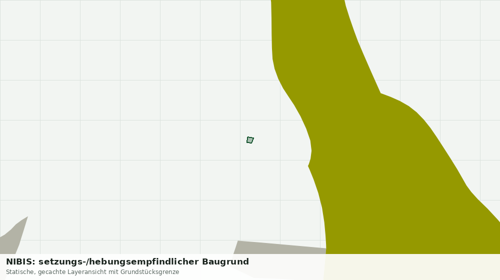 Statische Kartenansicht: NIBIS: setzungs-/hebungsempfindlicher Baugrund