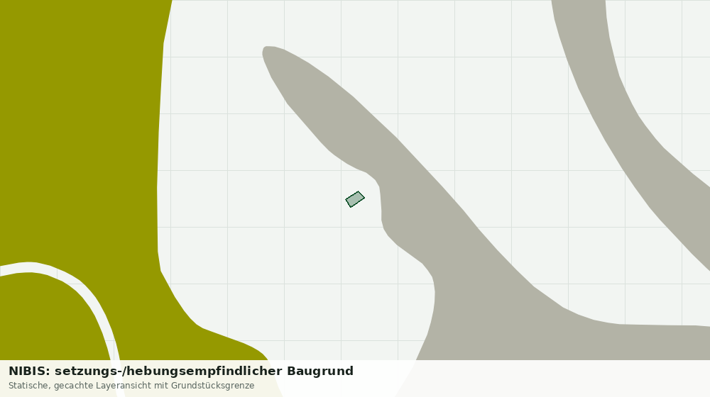 Statische Kartenansicht: NIBIS: setzungs-/hebungsempfindlicher Baugrund