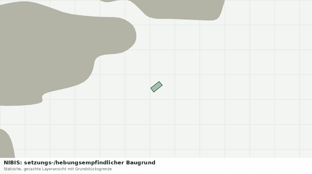 Statische Kartenansicht: NIBIS: setzungs-/hebungsempfindlicher Baugrund
