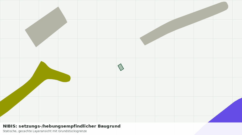 Statische Kartenansicht: NIBIS: setzungs-/hebungsempfindlicher Baugrund