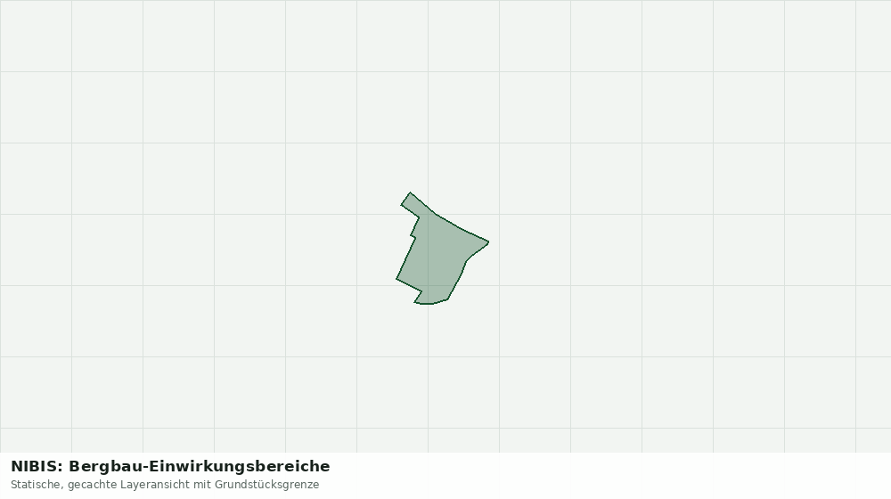 Statische Kartenansicht: NIBIS: Bergbau-Einwirkungsbereiche